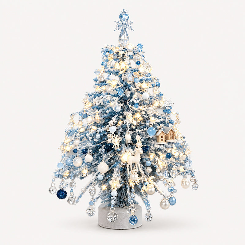 🎄✨Handmade Elegant Beaded Mini Christmas Tree | Collectible Premium Holiday Decor Kit