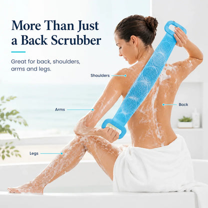 Buy 1 Get 1 Free🎁– Double-Sided Silicone Back Scrubber