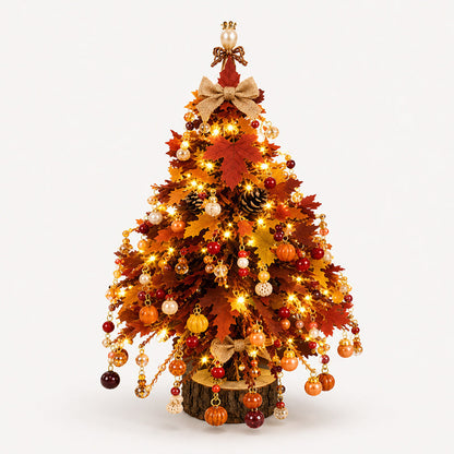 🎄✨Handmade Elegant Beaded Mini Christmas Tree | Collectible Premium Holiday Decor Kit