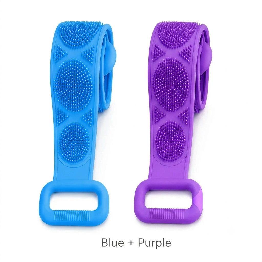 Buy 1 Get 1 Free🎁– Double-Sided Silicone Back Scrubber