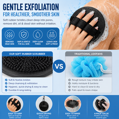 Body Exfoliating Pads –Lift Away Built-Up Skin for a Smoother Feel