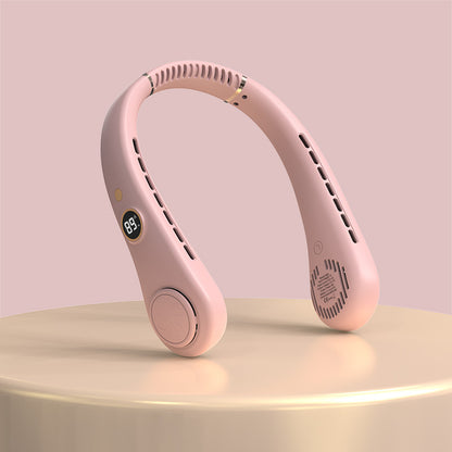 🍃Portable Neck Fan – Hands-Free Cooling for Hot Summer Days