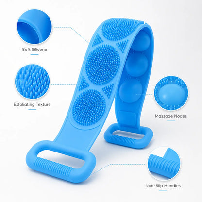 Buy 1 Get 1 Free🎁– Double-Sided Silicone Back Scrubber