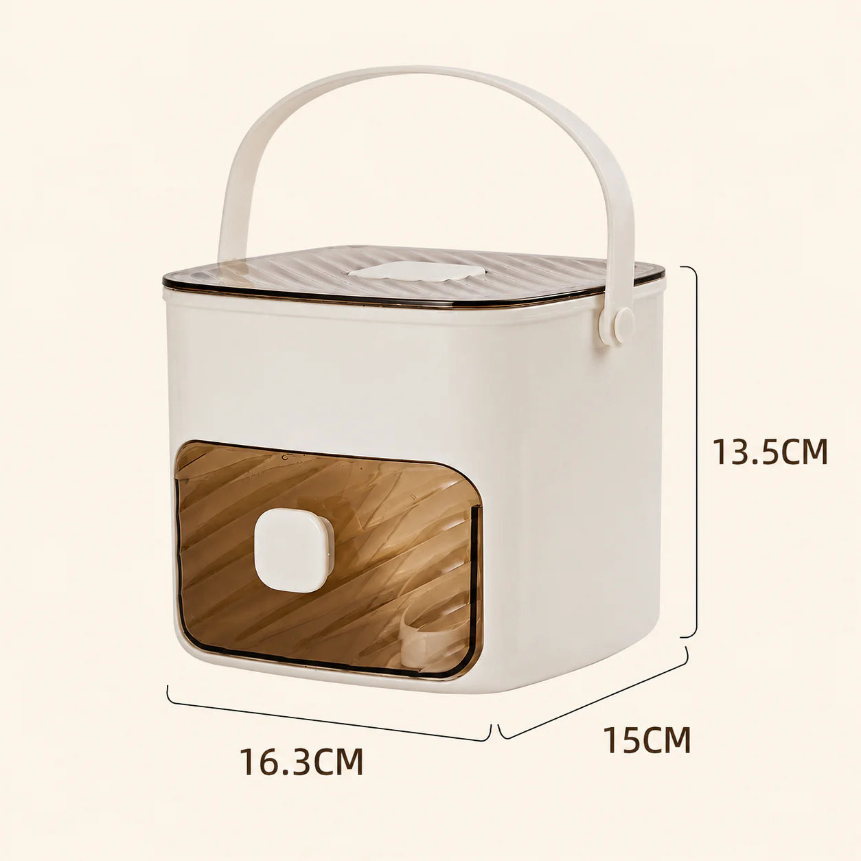 Portable One-Press Ice Maker