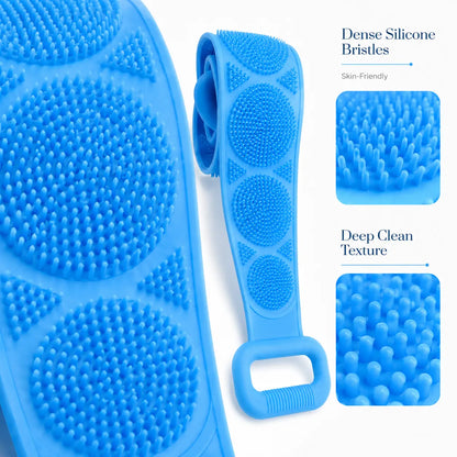 Buy 1 Get 1 Free🎁– Double-Sided Silicone Back Scrubber