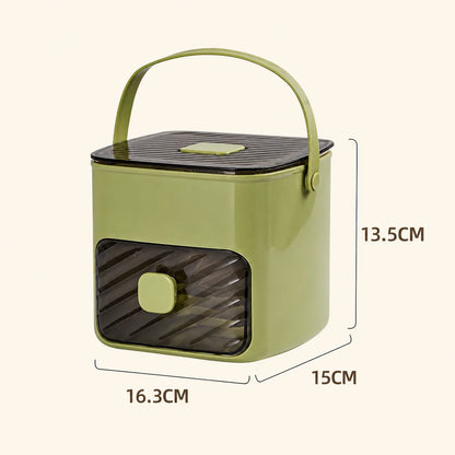 Portable One-Press Ice Maker