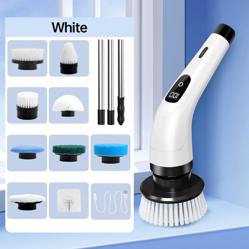 🔥Last Day Sale 60% OFF⏰🧽50K+ SOLD!💦9-in-1 Electric Cleaning Brush🏠Multi-Purpose for Home